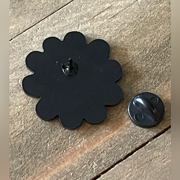 Inspirational message, You deserve… Purple Enamel Badass Pin, Great Gift - Picture 7 of 7